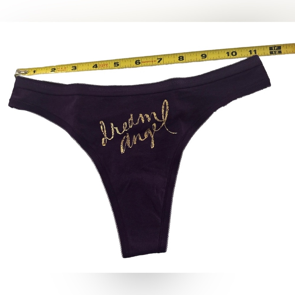 2009 Vintage Victoria's Secret Purple Thong Panty - Picture 5 of 7